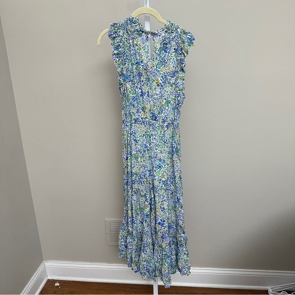 POUPETTE ST. Barths KIDS LONG JUMPSUIT BELENE
WHITE BLUE NATURE size 12 - Picture 5 of 7